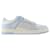 Two-Tone Skel Top Low Sneakers - Amiri - Leather - Blue/White Pony-style calfskin  ref.1341843