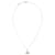 Colar com pingente pequeno Grace - Vivienne Westwood - Latão - Prata Cinza Metal  ref.1341859