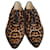 Christian Louboutin Lace ups Brown Fur  ref.1342076