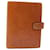 LOUIS VUITTON Nomad Leather Agenda MM Day Planner Cover Beige R20473 auth 70910  ref.1342244