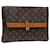 LOUIS VUITTON Monogram Pochette Priant Clutch Bag M51805 LV Auth yk11855 Cloth  ref.1342278