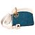 Cinto Bumbag CHANEL em pele de cordeiro e ganga com caixa Branco Azul Dourado