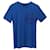 Camiseta con logo de Louis Vuitton en algodón azul  ref.1343842