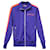 Palm Angels Zipped Track Jacket in Purple Cotton  ref.1343850