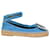 Roger Vivier Ankle Strap Espadrilles in Blue Suede  ref.1343861