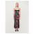 Autre Marque Rhode Jemima Dress Neon Zodiac Print Black Viscose  ref.1343921