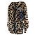 Chanel Chaqueta de piel sintética beige Royal Upperr. Castaño