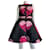 Philipp Plein Dresses Black Pink Polyester  ref.1343928