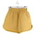 Fendi Silk shorts Yellow  ref.1343983