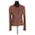 Maje Cappotto di pelle Marrone  ref.1344000