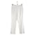 Sandro Pantaloni bianchi Bianco Viscosa  ref.1344001