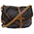 Louis Vuitton Monogram Saumur 30 Sac à bandoulière M42256 Auth LV 68910 Toile Monogramme  ref.1344051