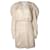 IRO, Lorell  22S Kleid mit Lurex Golden Seide Polyester Viskose  ref.1344109