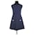 Valentino Wollkleid Marineblau Wolle  ref.1344387