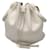 Autre Marque Tod's White Leather Drawstring Bucket Bag  ref.1344519