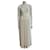 Jenny Packham Weißes Abendkleid mit Paillettenstickerei Leinwand  ref.1344800
