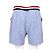 Thom Browne Drawstring Tweed Shorts in Light Blue Cotton - view 8