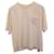 Autre Marque Dipartimento Galleria. T-shirt con stampa logo in cotone color crema Bianco Crudo  ref.1344883