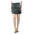 Bottega Veneta Dark green leather mini skirt - size M  ref.1344910