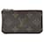 Louis Vuitton Pochette Cle Canvas Coin Case M62650 in fair condition Cloth  ref.1344931