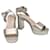 Miu Miu High heels Silber Leder  ref.1345257