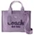 Cargo Shopper Bag - Coach - Cotton - Purple  ref.1345279