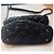 Borsa a tracolla Chanel Hobo in pelle nera Nero - vista 3