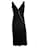 Karen Millen, Vestido midi negro con cadena  ref.1345493