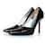 Thierry Mugler, Sapatos cabaré de couro preto  ref.1345503