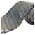Hermès Corbata Gris con Diseño Grey Silk  ref.1345511