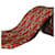 Autre Marque Corbata Roja con Escudos Seda  ref.1345574