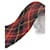Façonnable Corbata Tela Escocesa Rosso Lana  ref.1345580