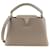 Louis Vuitton Capucines BB Top Handle Beige Leather  ref.1345626
