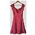 KOOKAÏ Kleid aus Frambruesa mit Blumen Rot - Ansicht 2