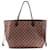 Louis Vuitton Neverfull MM Braun Leinwand  ref.1345796