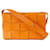 Bottega Veneta Cassette Crossbody Bag Orange Leather  ref.1345839