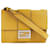 Fendi FF Baguette Messenger Yellow Leather  ref.1345861