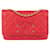 Wallet On Chain Chanel Portefeuille en filigrane sur chaîne Cuir Rouge  ref.1345862