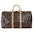 Louis Vuitton keepall 50 Tasche Braun Leinwand  ref.1345877