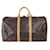 Louis Vuitton Keepall 50 bag Marrone Tela  ref.1345877