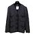 Cambon Chanel Vintage 92 Jacket with Leather button Black