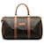 Sac Boston en nid d'abeille marron Dior Toile Tissu Marron foncé  ref.1320759