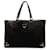 Borsa tote Gucci D-Ring in tela GG nera Abbey Nero Vitello simile a un vitello Panno  ref.1335709