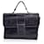 Gianfranco Ferré Vintage Black Embossed Leather Satchel Bag  ref.1342821