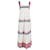 Zimmermann – Gestuftes Kleid aus weißem Leinen mit Ripsbandbesatz  ref.1342866