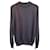 Balenciaga Striped Mock-Neck Sweater in Grey Wool  ref.1342881