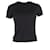 Camiseta Theory de manga corta de algodón negro  ref.1342936