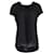 Blusa Lanvin com decote em V em Sintético Preto  ref.1342952