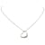 Tiffany & Co Open Heart Silvery Silver  ref.1343280