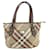 Burberry Nova Check Marrone Tela  ref.1343440